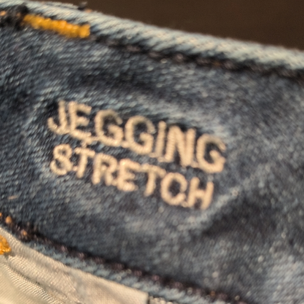 S1111 Mid Rise Stretch Jegging w/27" Inseam👖American Eagle Women's Size 16 Jean - Picture 4 of 6